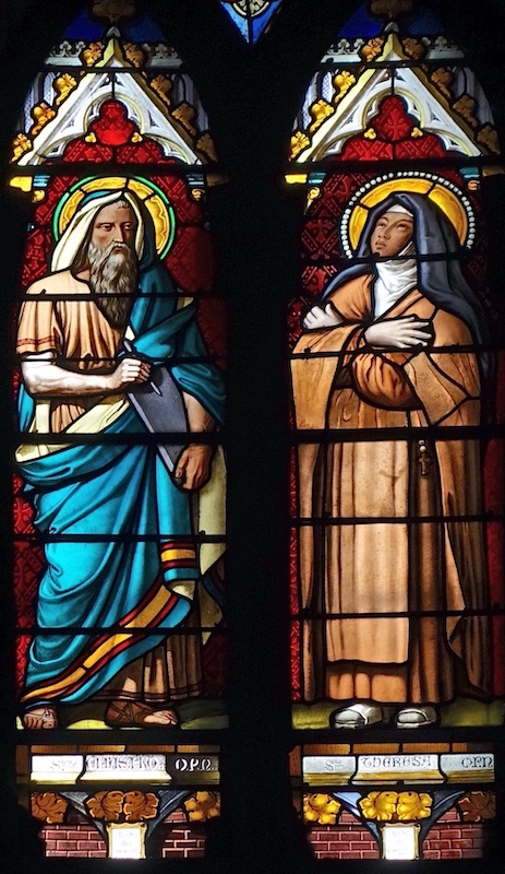 Élie et Thérèse d'avila<br>Eglise Saint Médard - Saugues 43