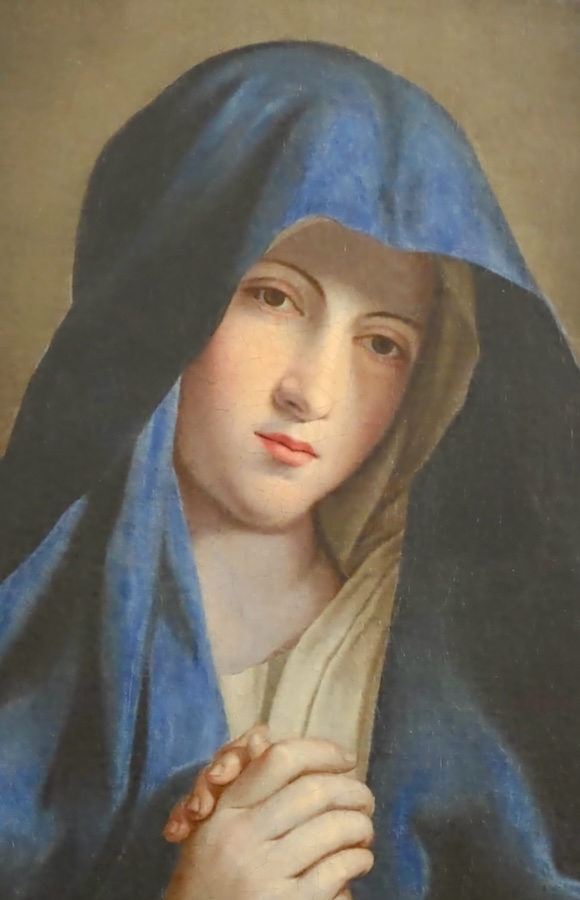 la Vierge au voile bleu