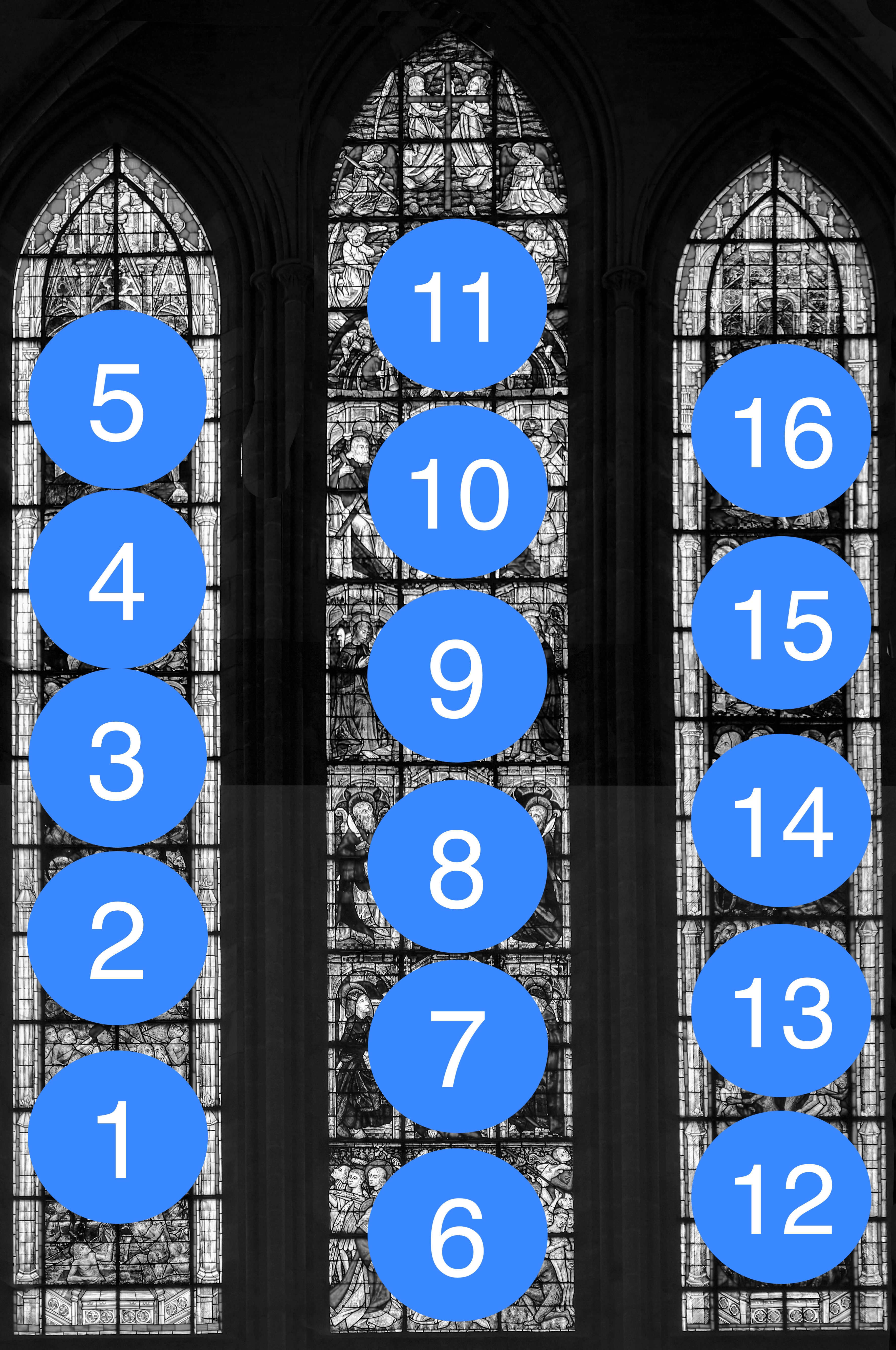 Le jugement dernier - Cathédrale Notre-Dame - Coutances 50