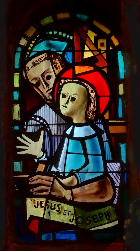 Saint Joseph et Jésus<