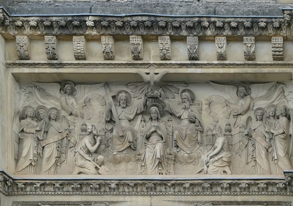 le couronnement de la Vierge d'Avesnières en 1859