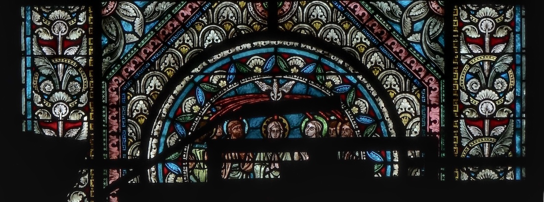 Vitrail de la Vierge
