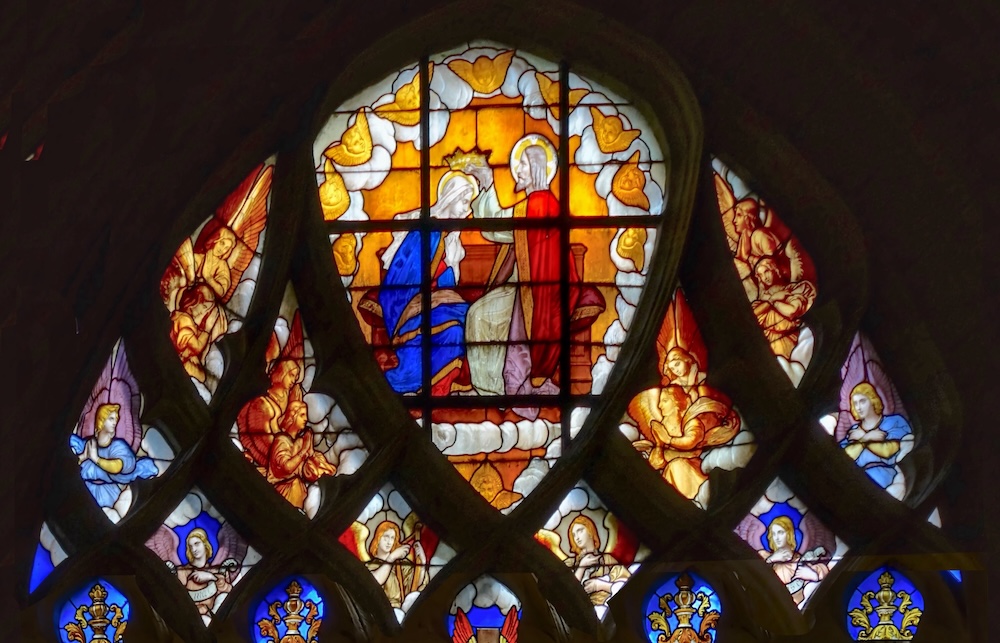 le couronnement de la Vierge