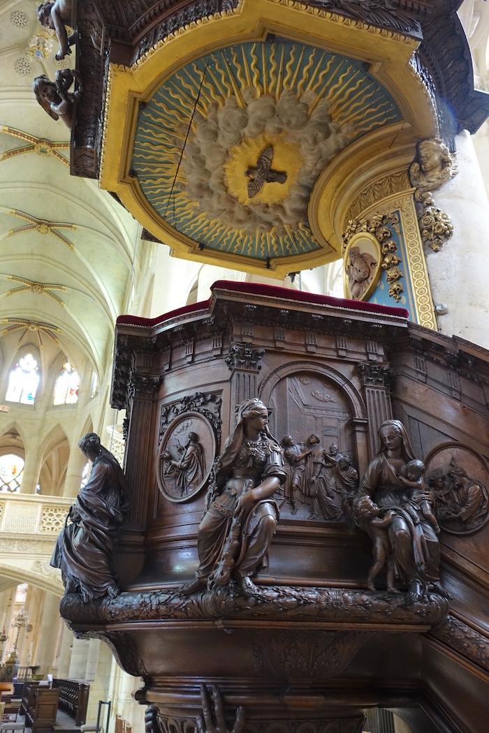 la chaire à prêcher