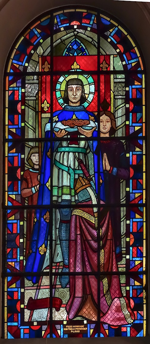 St Louis et la couronne d'épines