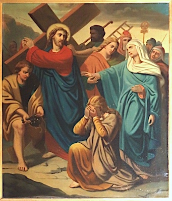 IVe station : Jésus rencontre sa mère