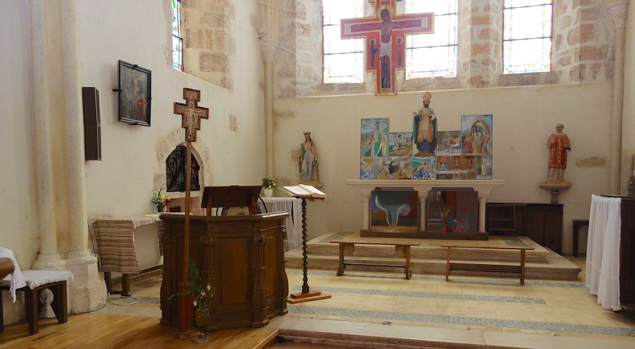 le chœur - Eglise Saint Remi - Ecuelles 77