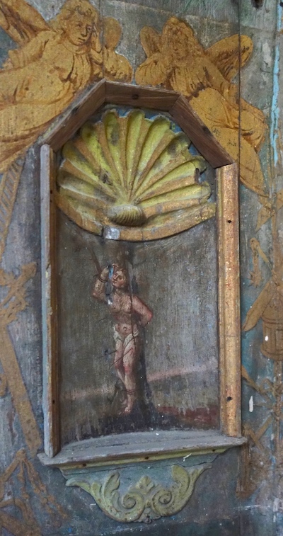 Saint Sébastien (maître-autel)