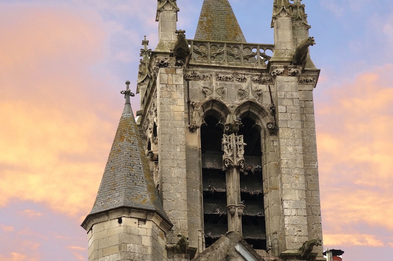 Clocher - Eglise Notre-Dame de la Nativité - Moret-sur-Loing 77