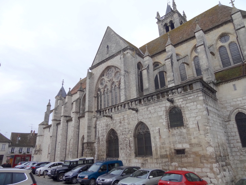 Eglise Notre-Dame de la Nativité - Moret-sur-Loing 77<br>côté sud