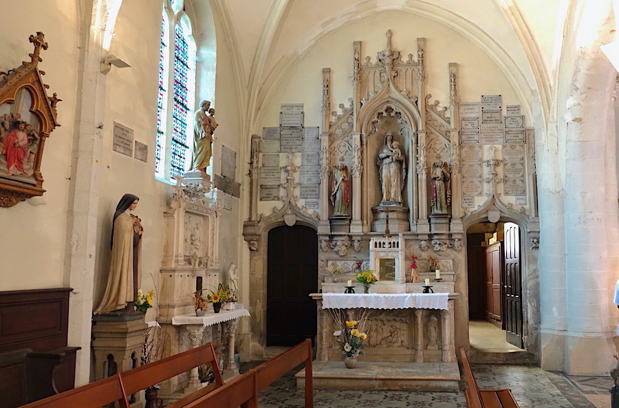 Chapelle de la Vierge<br>Eglise Notre-Dame de l'Assomption - Voulx 77