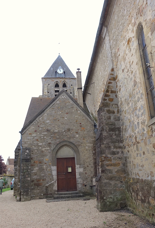 Porte latérale - Eglise Notre-Dame de l'Assomption - Voulx 77