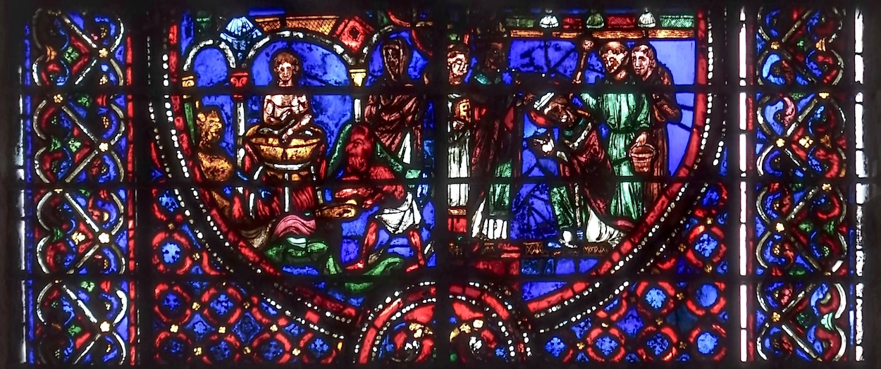 [11] Miracle de l'enfant tombé dans de l'huile bouillante [12] Saint Nicolas est proclamé évêque