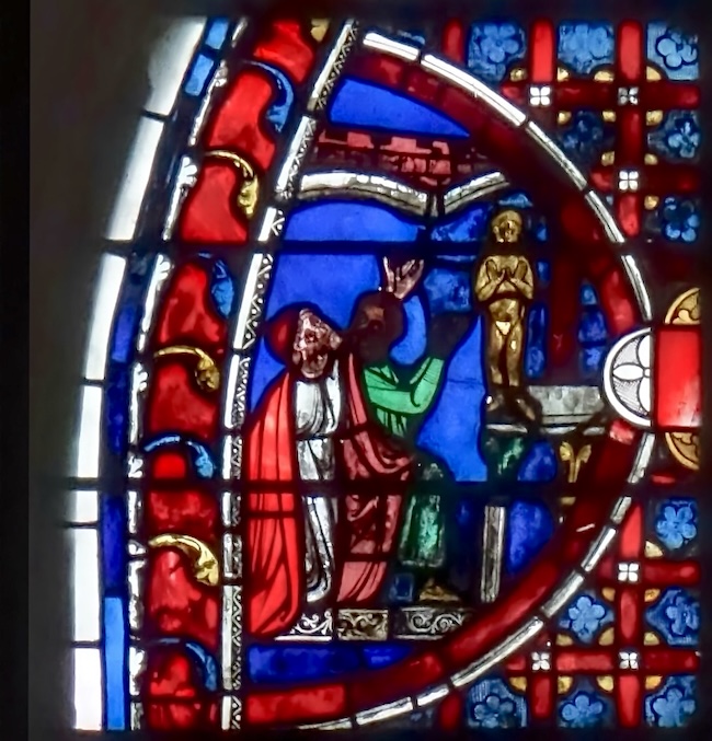 [16] Des prêtres païens devant une idole