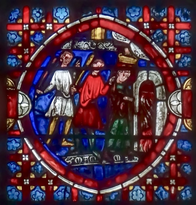 [17] St Mammès jeté dans un brasier