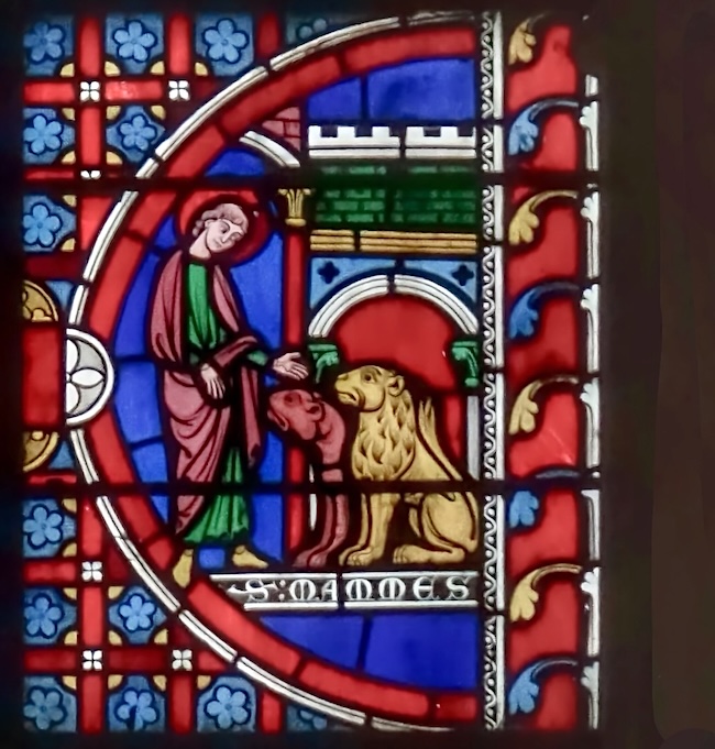 [15] St Mammès est livré aux bêtes dans une arène