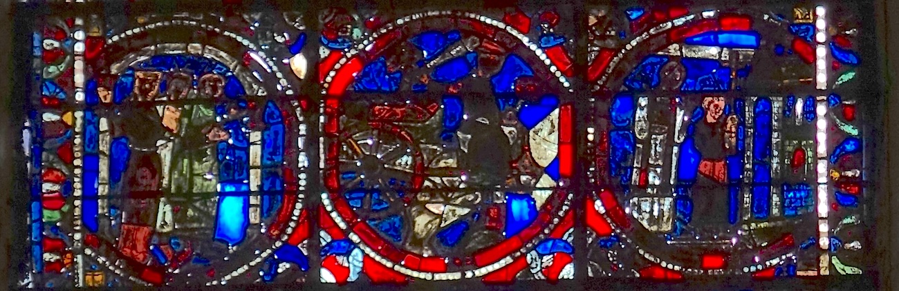 [10] [11] translation des reliques des autres martyrs de la Puisaye vers l'abbatiale de Coucy [12] un élément de la vie de Saint Vincent