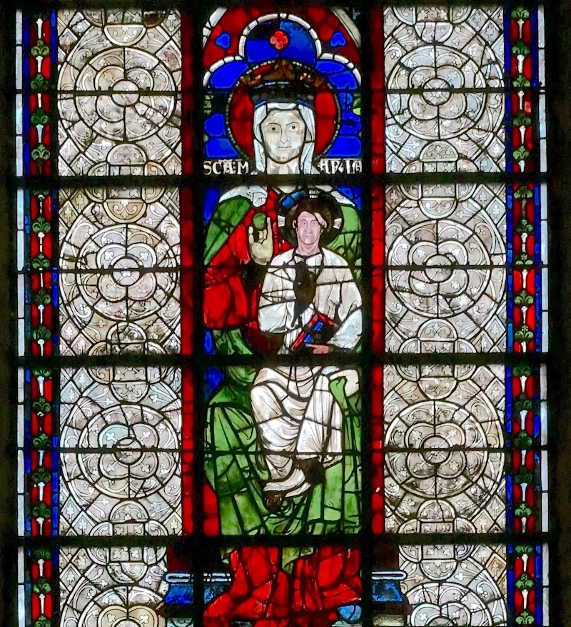 baie 5 - Vierge à l'enfant