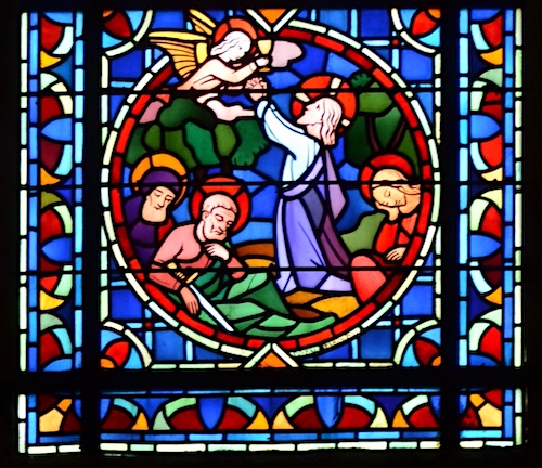 [6] Jésus au mont des oliviers  - Cathédrale Notre-Dame - Laon 02
