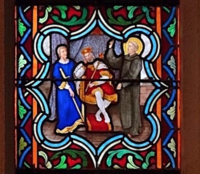 [8] Saint Anselme réussit à toucher pour un temps le cœur du mauvais roi d'Angleterre Guillaume-le-Roux.