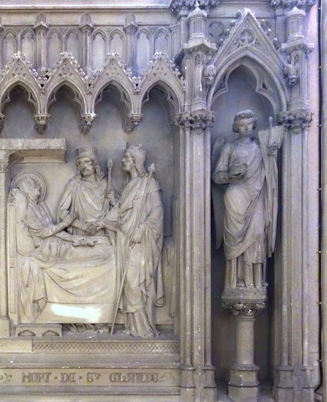 Mort de Clotilde<br>Basilique Ste Clotilde - Paris (7)