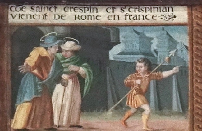 Crépin et Crépinien viennent de Rome en France