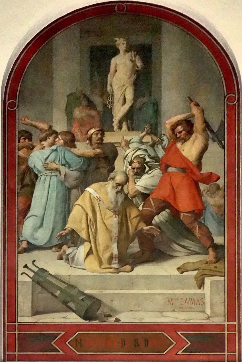 Martyre de Saint Denis<br>Eglise N.D. de Clignancourt - Paris (18)