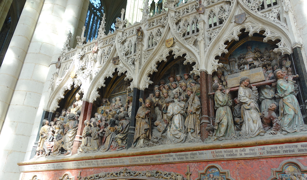 Scènes de la vie de Saint Firmin - Cathédrale Notre-Dame - Amiens 80