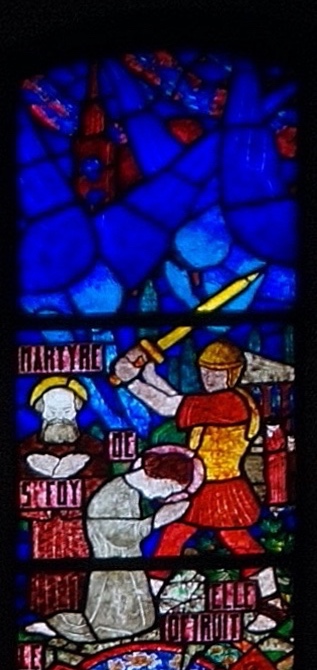 Martyre de Sainte Foy<br>Eglise Ste Odile - Paris (17)