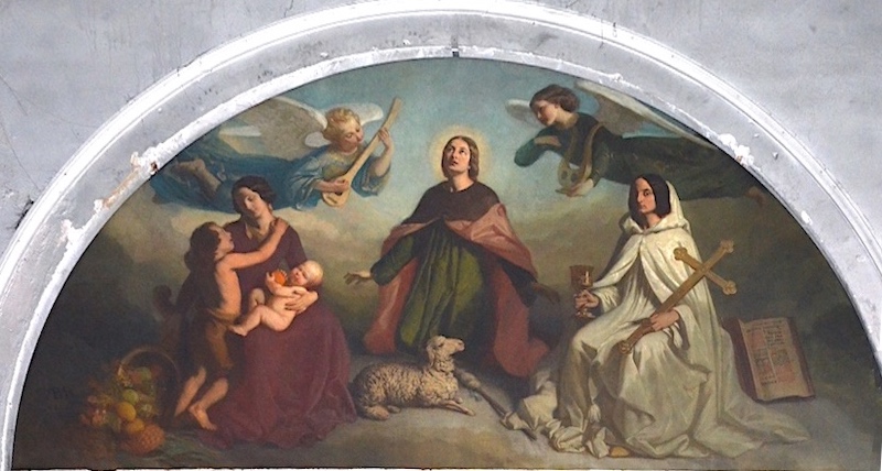 La glorification de Sainte Geneviève (1846)<br>Eglise Notre-Dame des blancs manteaux - Paris (4)