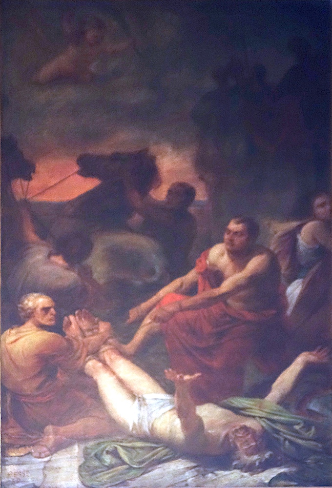 Martyre de St Hyppolite - Eglise N.D. de Lorette - Paris (9)