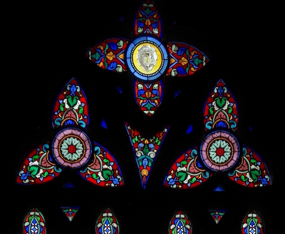 Vitrail de la vie de St Jean Baptiste - Cathédrale St Quentin - Quimper 29