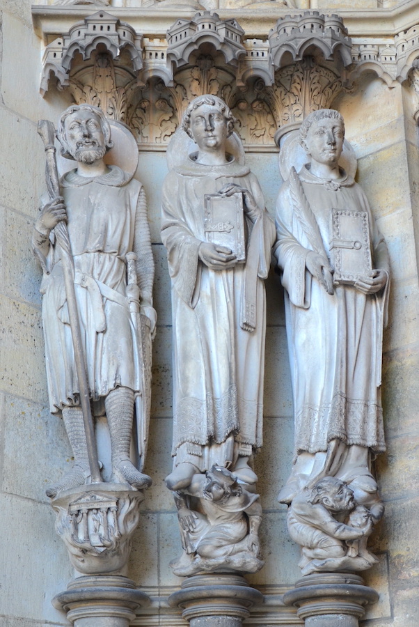 St-Théodore, St-Laurent, St-Etienne<br>Portail de la Cathédrale Notre-Dame - Laon 02