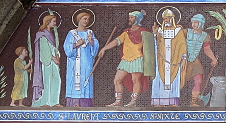 le pape Sixte II est arrêté - Eglise saint Laurent - Paris (10)