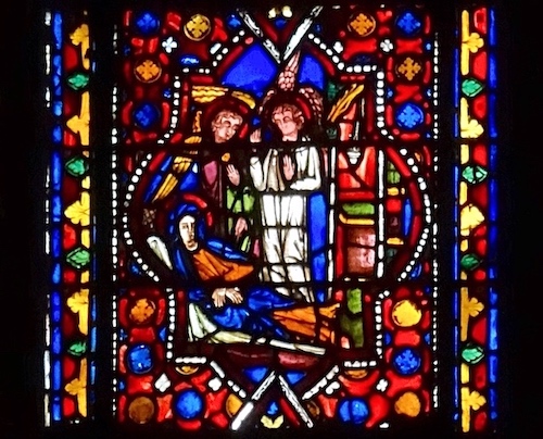 [7] Les anges transportent Marie-Madeleine dans l'oratoire de St Maximin