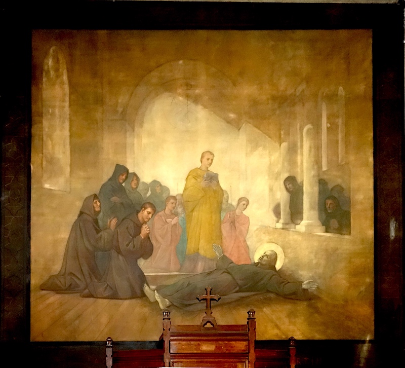 La mort de Saint Martin<br>Eglise St Martin-des-champs - Paris (10)