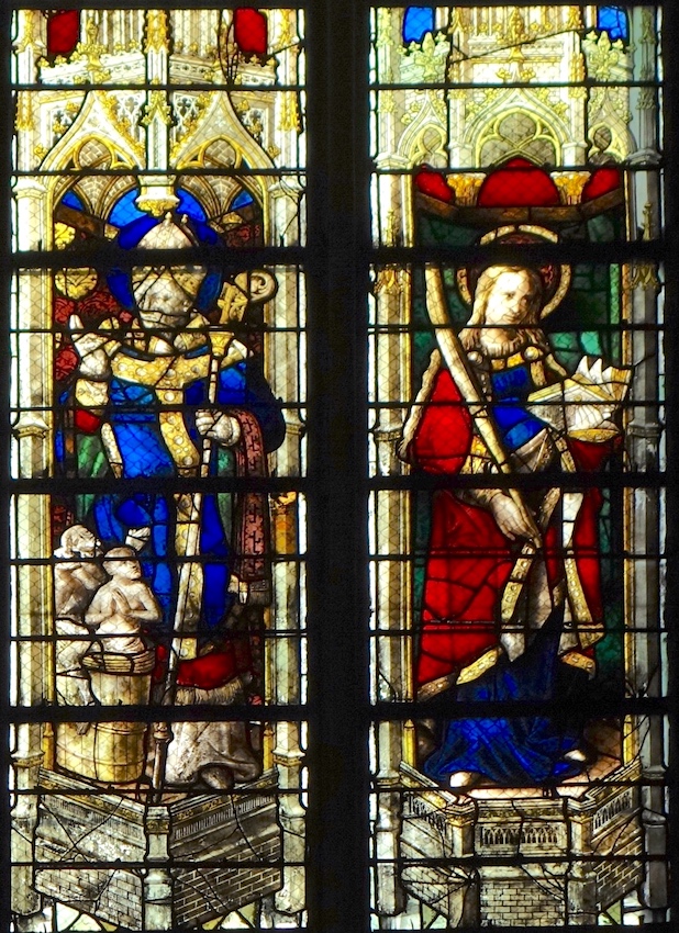 Saint Nicolas et Sainte Catherine<br>Cathédrale Notre-Dame - Rouen 76