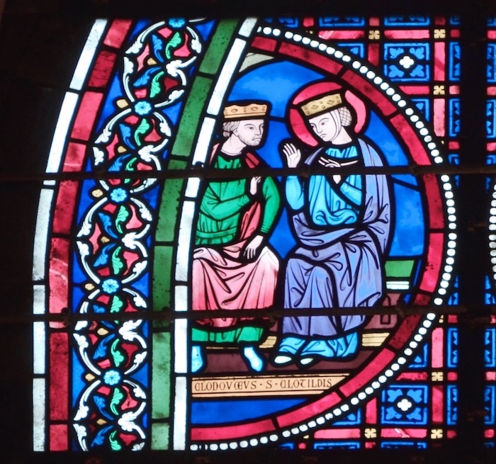 [13] Clovis et Sainte Clotilde - Cathédrale Notre-Dame - Laon 02