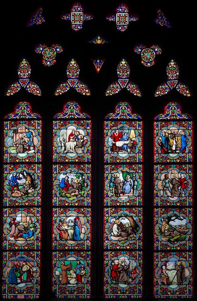 Vie de Saint Roch - Cathédrale Saint Corentin - Quimper 29