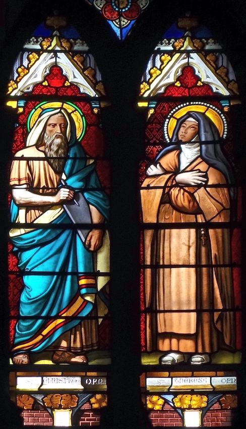 Élie et Thérèse d'avila<br>Eglise Saint Médard - Saugues 43