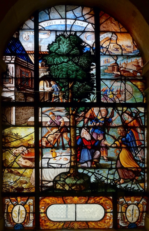 Abraham et le chêne de Mambré - Eglise Saint Etienne du Mont - Paris (5)