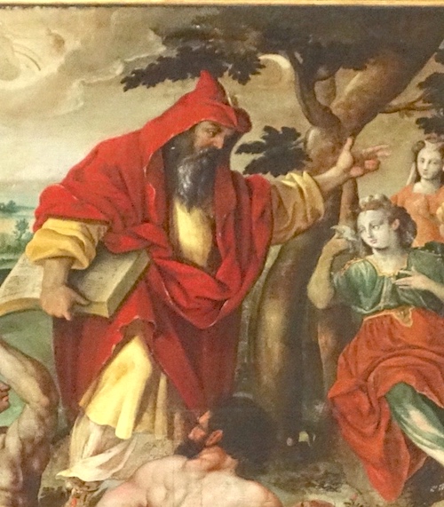 Abraham et le chêne de Mambré - Eglise Saint Romain - Rouen 76