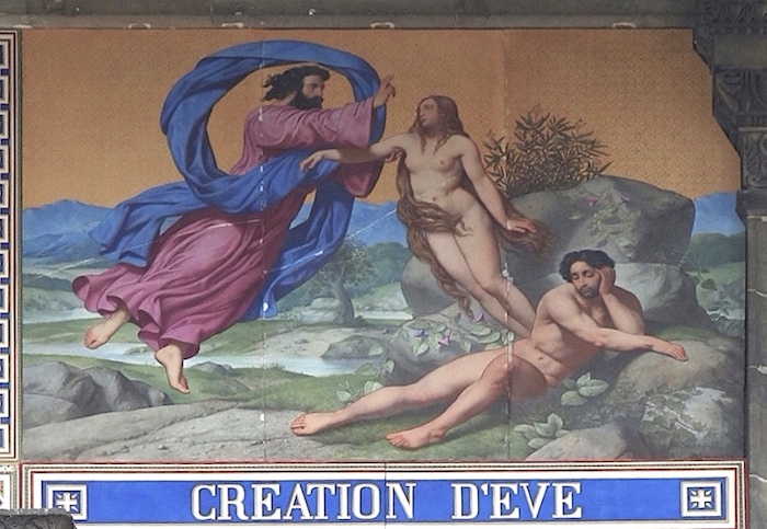 Création d'Ève<br>Eglise Saint Vincent de Paul - Paris (10)