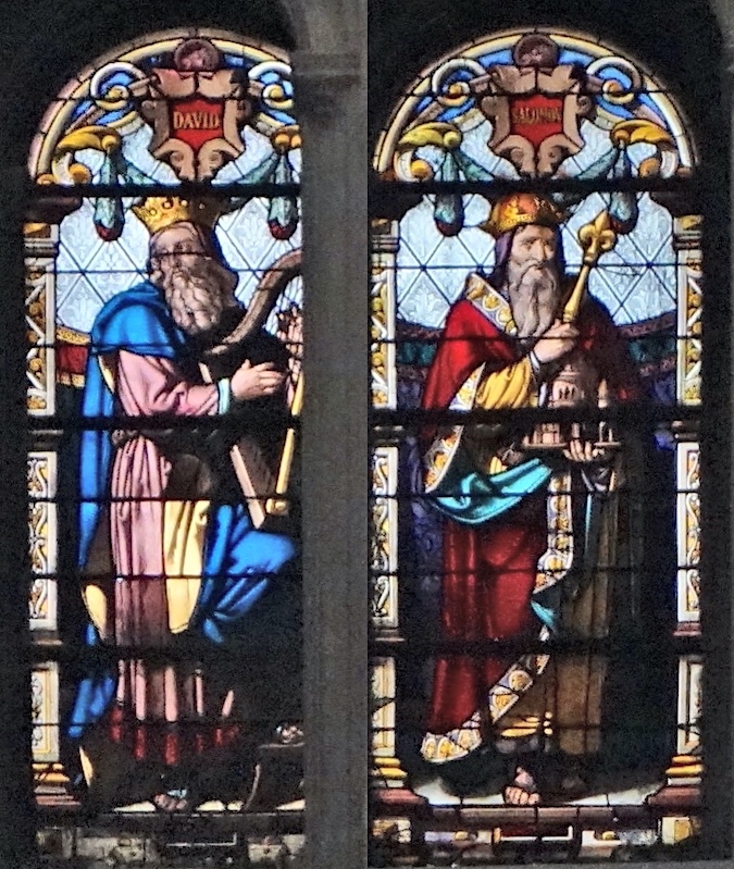 David et Salomon<br>Eglise Saint Eustache - Paris (01)