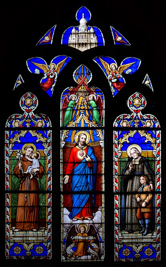 Saint Antoine, Sacré coeur, Saint Jean-Baptiste de la Salle