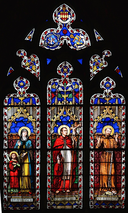 Sainte Françoise, Saint-Charles Borromée, Saint-François d'Assise