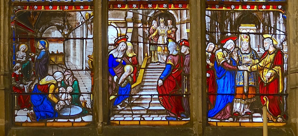nativité de Marie, présentation de Marie au temple, mariage de la Vierge