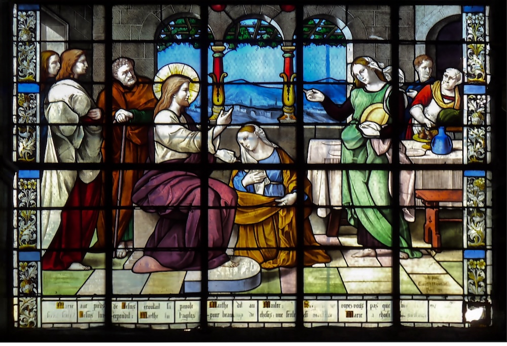 Jésus chez Marthe et Marie