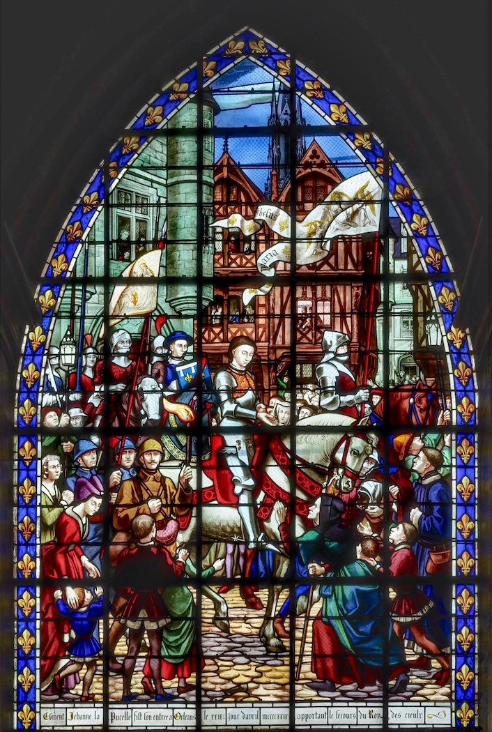 Comment Jeanne la pucelle fit son entrée à Orléans apportant le secours du roi des cieux