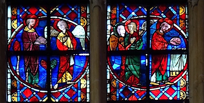 [D6] Conduit par un ange au mont des martyrs (Montmartre), Denis porte sa tête jusqu'à la basilique Saint Denis (93)